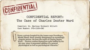 The Case of Charles Dexter Ward