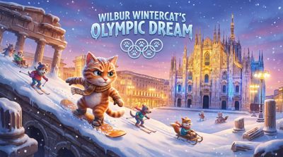 Wilbur Wintercat's Olympic Dream
