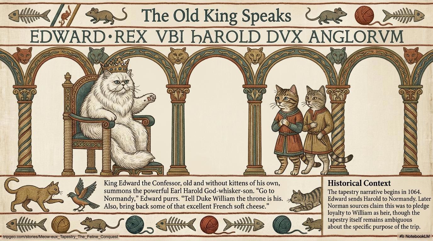 The Meow-eux Tapestry : The Feline Conquest