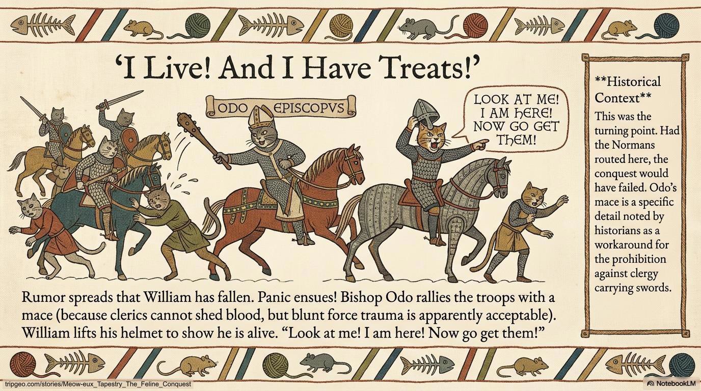 The Meow-eux Tapestry : The Feline Conquest