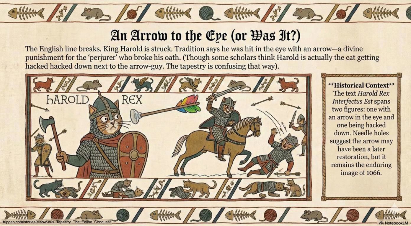 The Meow-eux Tapestry : The Feline Conquest
